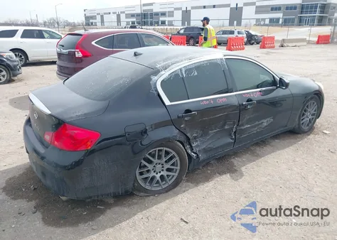 2013 Infiniti G37X z USA, uszkodzony, nr VIN JN1CV6AR6DM353505
